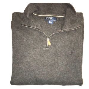 Polo Ralph Lauren 1/4 zip sweater size XL